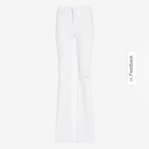 Express White flare jeans - Picture 5 of 5
